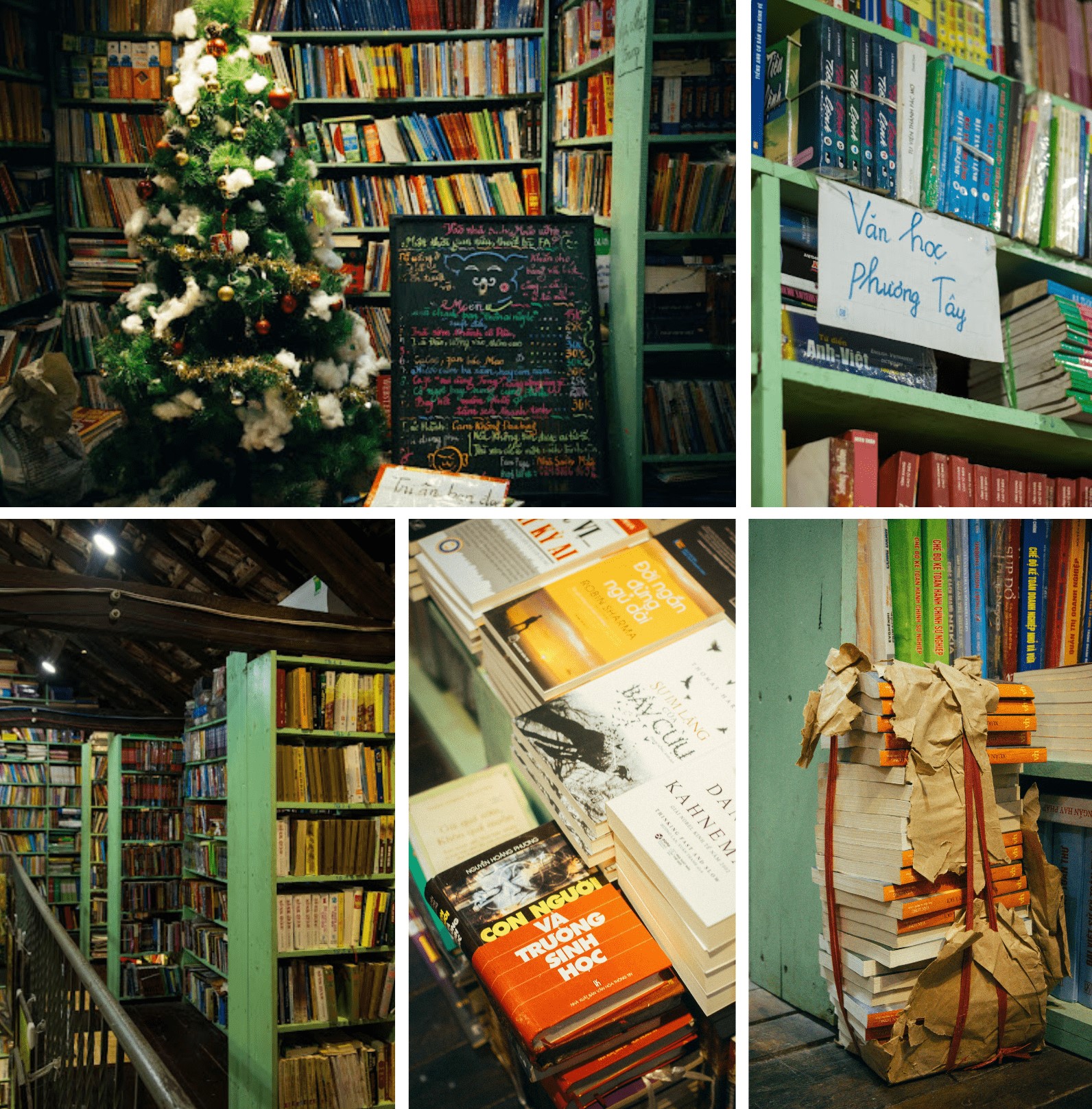 Tiệm sách nhuốm màu thời gian tại phố Đinh Lễ, Hà Nội -0
